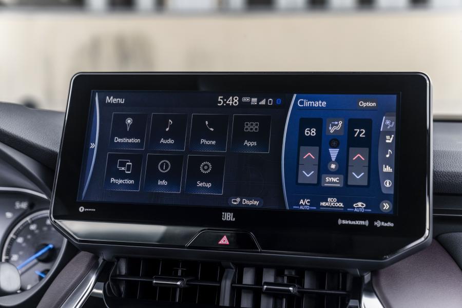Детали интерьера Toyota Venza Hybrid XLE 2020 года  (фото 22 из 35)